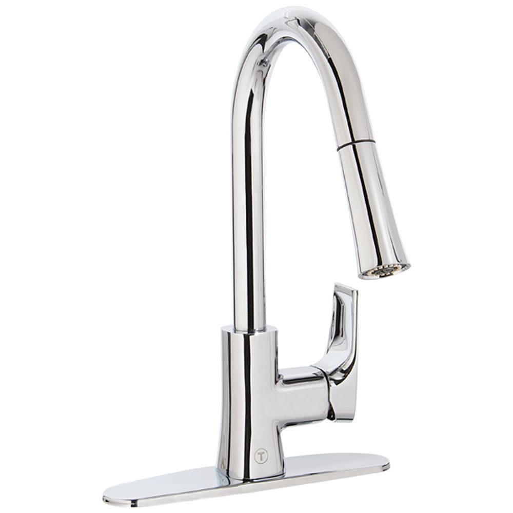 TASSILI SUPRA Lecco 1-Handle Pull-Out Kitchen Faucet Chrome