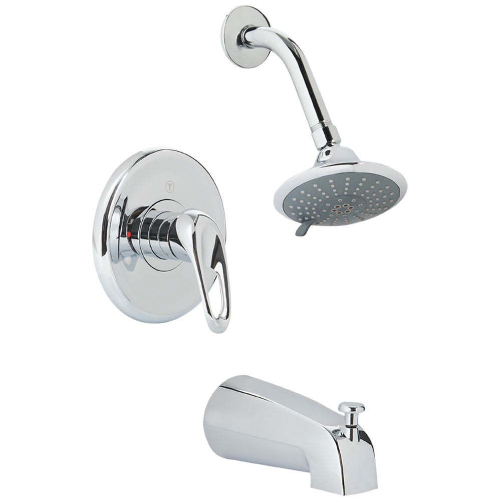 Robinet de baignoire-douche 1 poignée Ruben chrome TASSILI