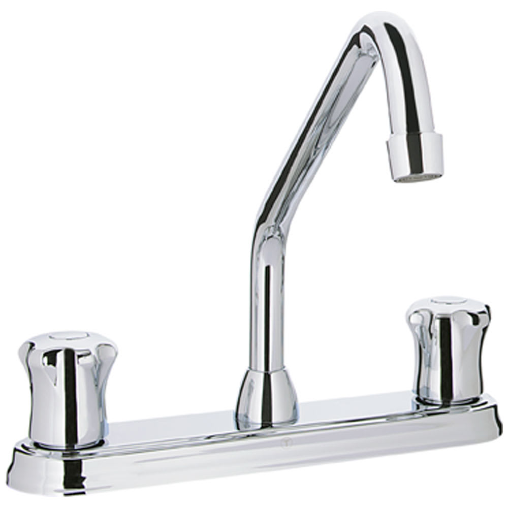 Robinet de cuisine 2 poignées Tonio chrome TASSILI