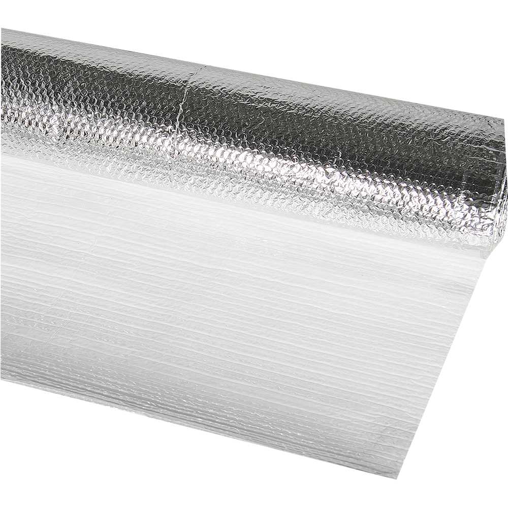 Isolant réfléchissant à bulles M2V aluminium/blanc 4 pi x 125 pi