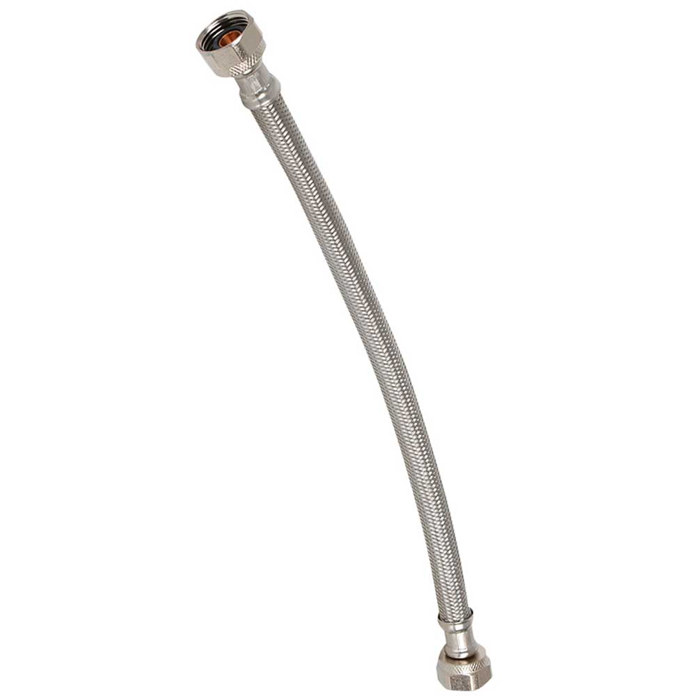Connecteur tressé pour robinet 1/2 po x 1/2 po x 20 po NEKTRA