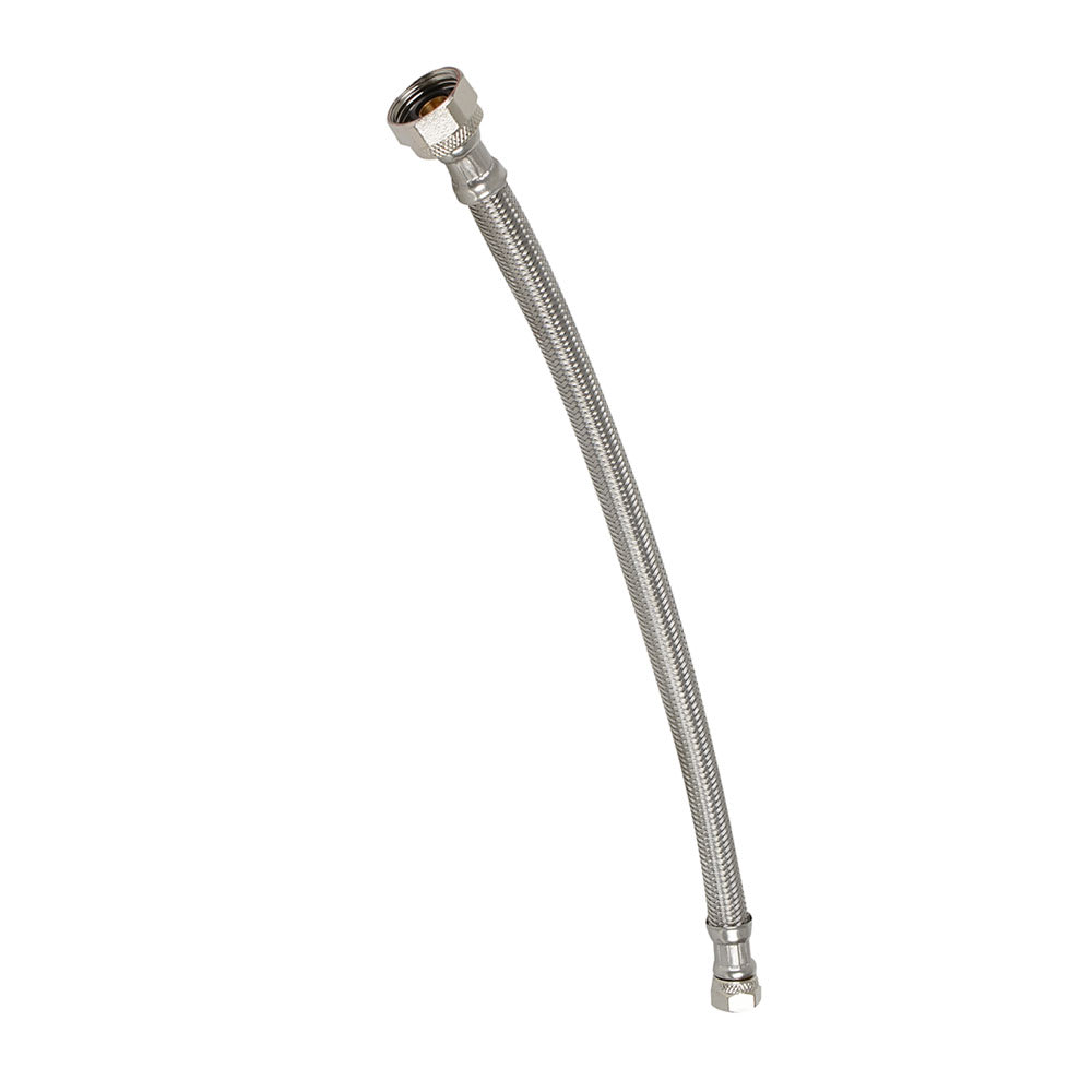 Connecteur tressé pour robinet 1/2 po x 3/8 po x 12 po NEKTRA