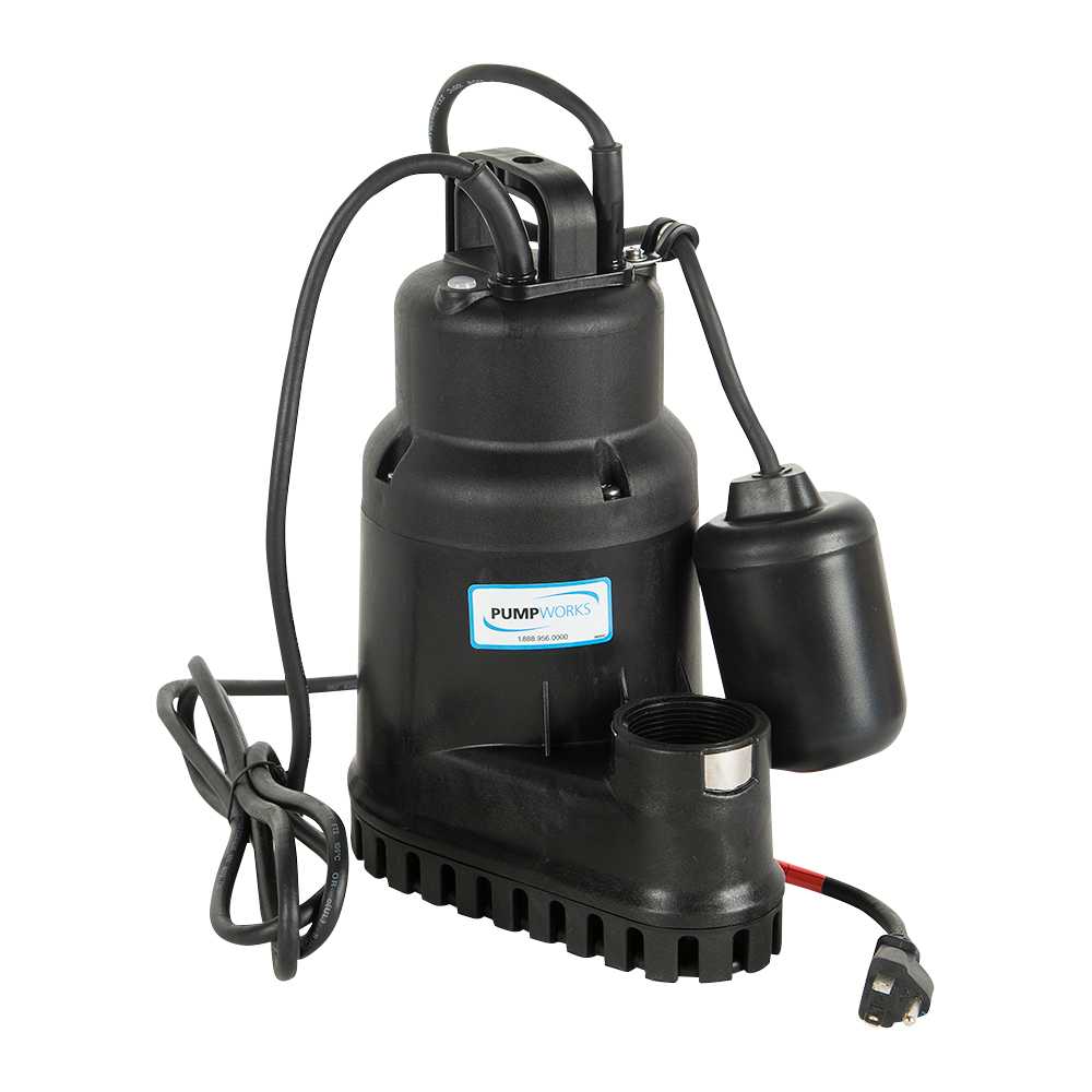 Pompe de puisard submersible 1/2 c.v.