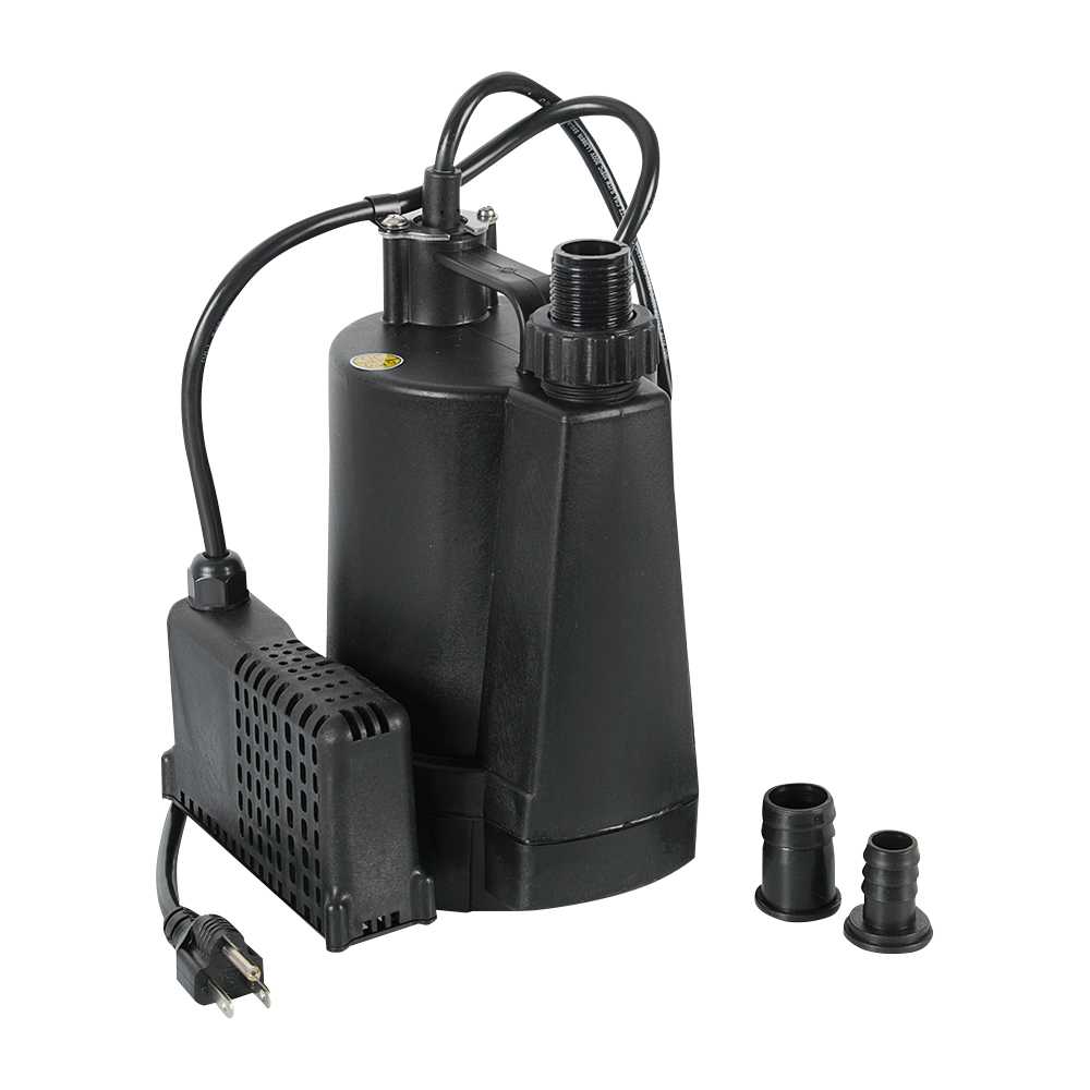 Pompe utilitaire submersible 1/4 c.v.