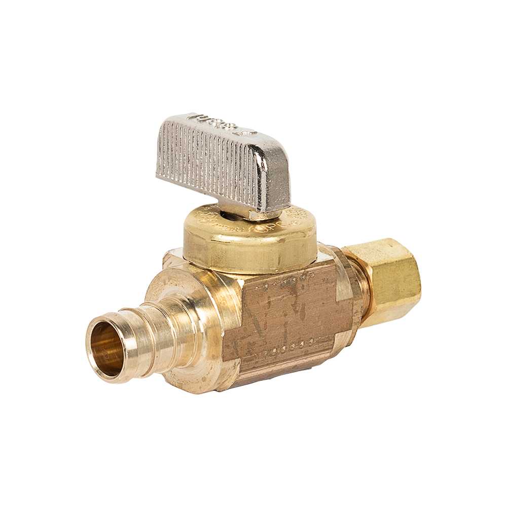 PEX Compression Valve - 1/2 in. x 1/4 in.