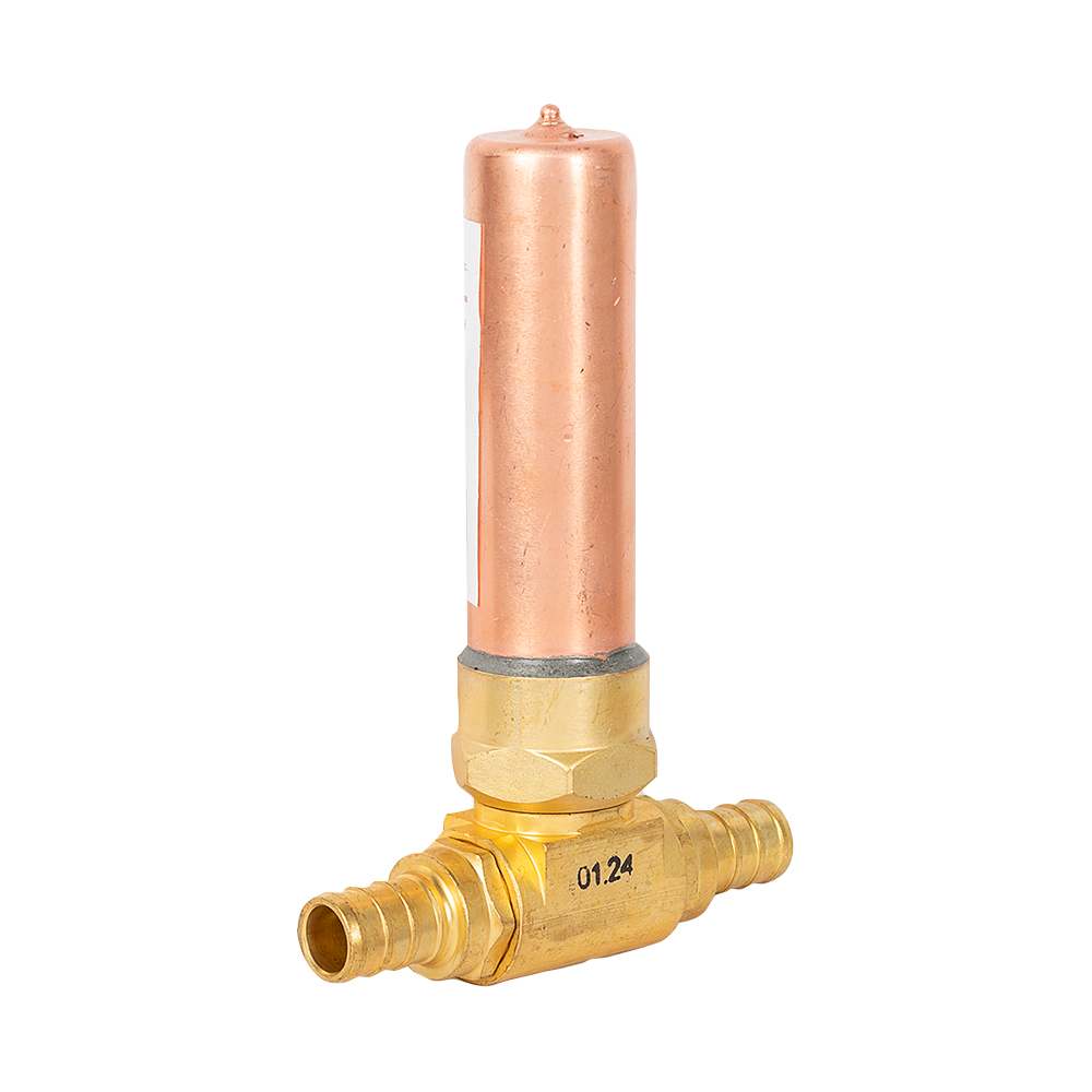 Raccord droit antibélier PEX 1/2 po x 1/2 po