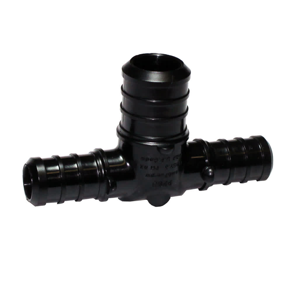 Poly PEX T Coupling 1/2 in. x 1/2 in. x 3/4 in.