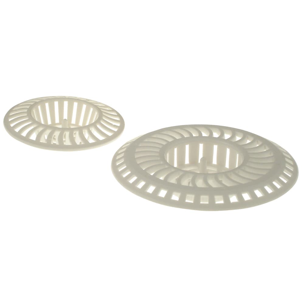 Crépines pour évier de cuisine et lavabo Pqt/2