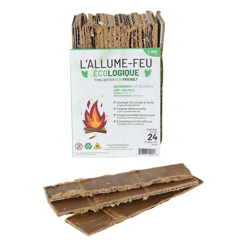 Eco-Friendly Fire Starter Pkg/24
