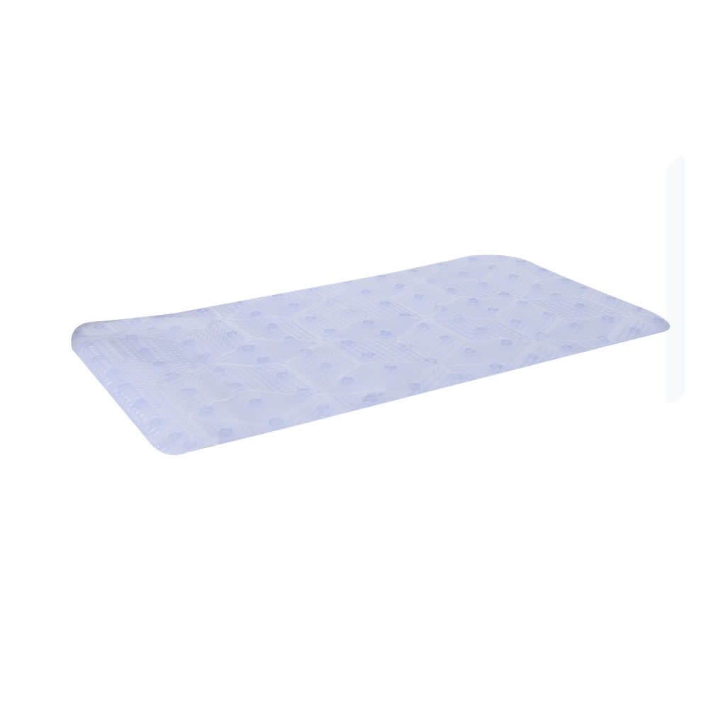 Tapis de bain clair 15 po x 28 po