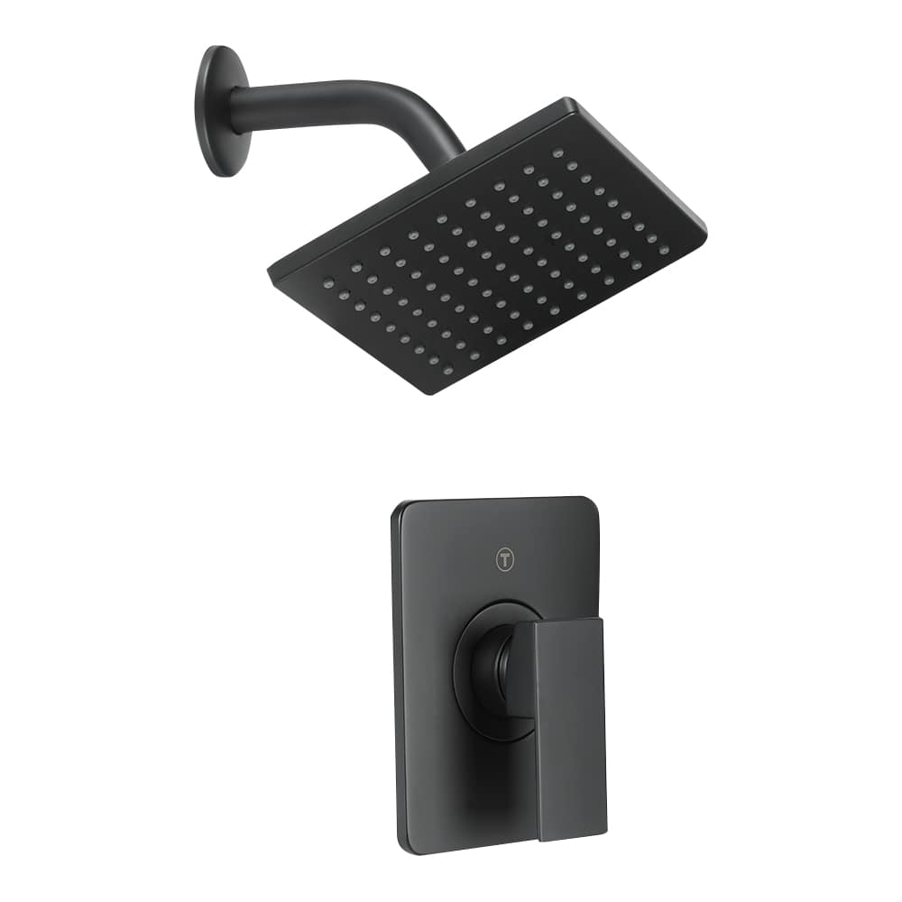 Robinet de douche 1 poignée Olga noir TASSILI SUPRA