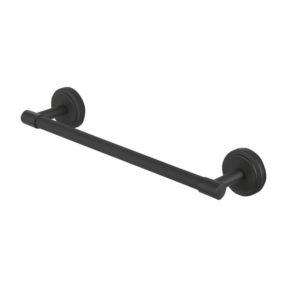 Allure Towel Bar 12 in. Black