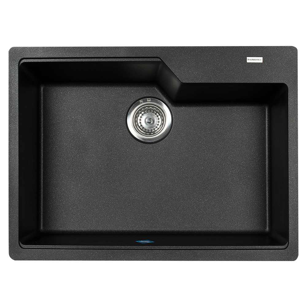 KINDRED Single Bowl Kitchen Sink Onyx 22 1/16 in. x 19 11/16 in.