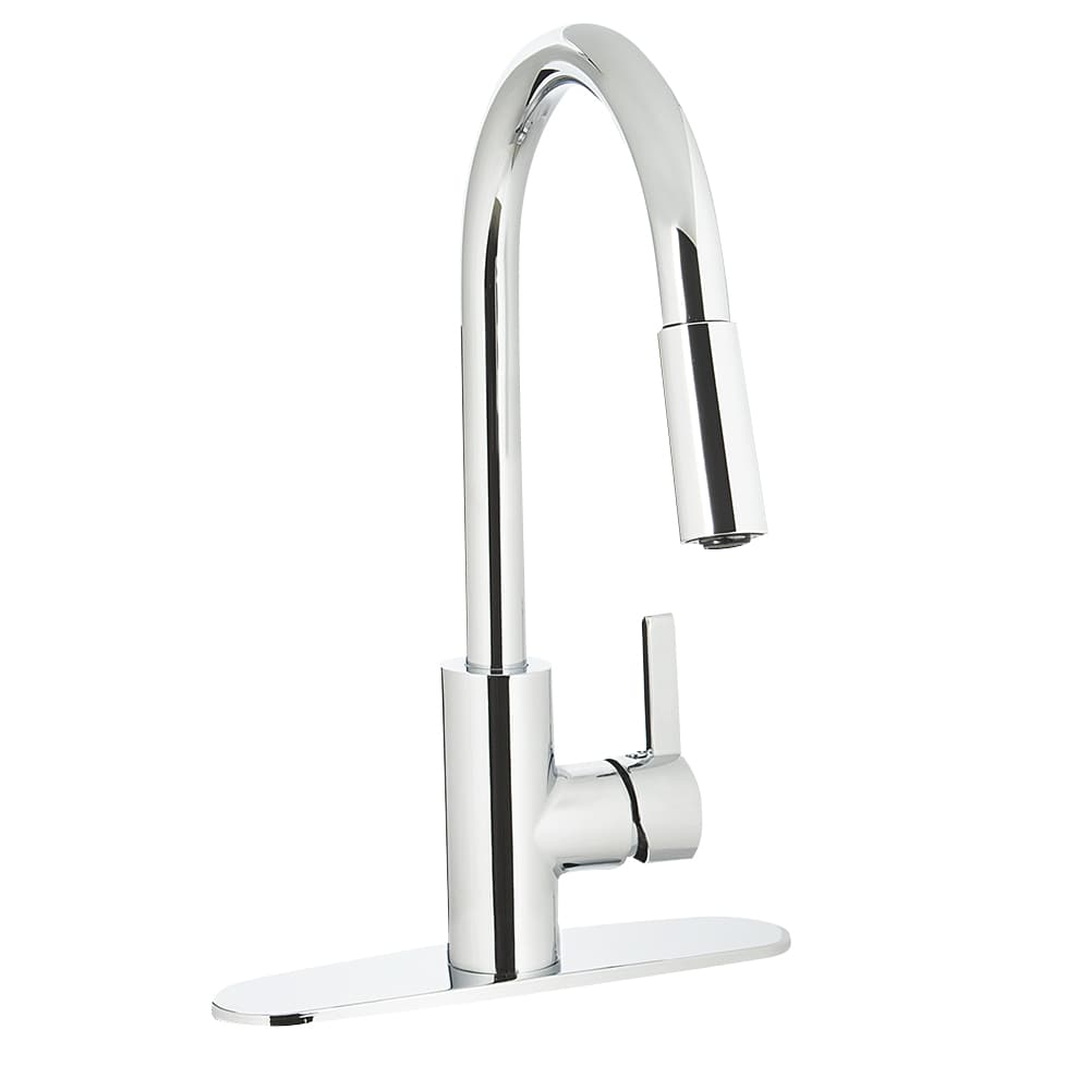 1-Handle Pull-Out Kitchen Faucet Polished Chrome