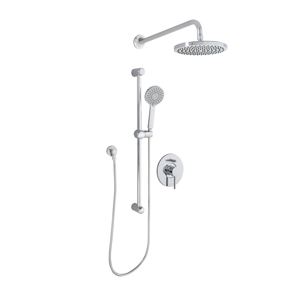 Delphi Hand Shower 1-Handle Shower Faucet Polished Chrome