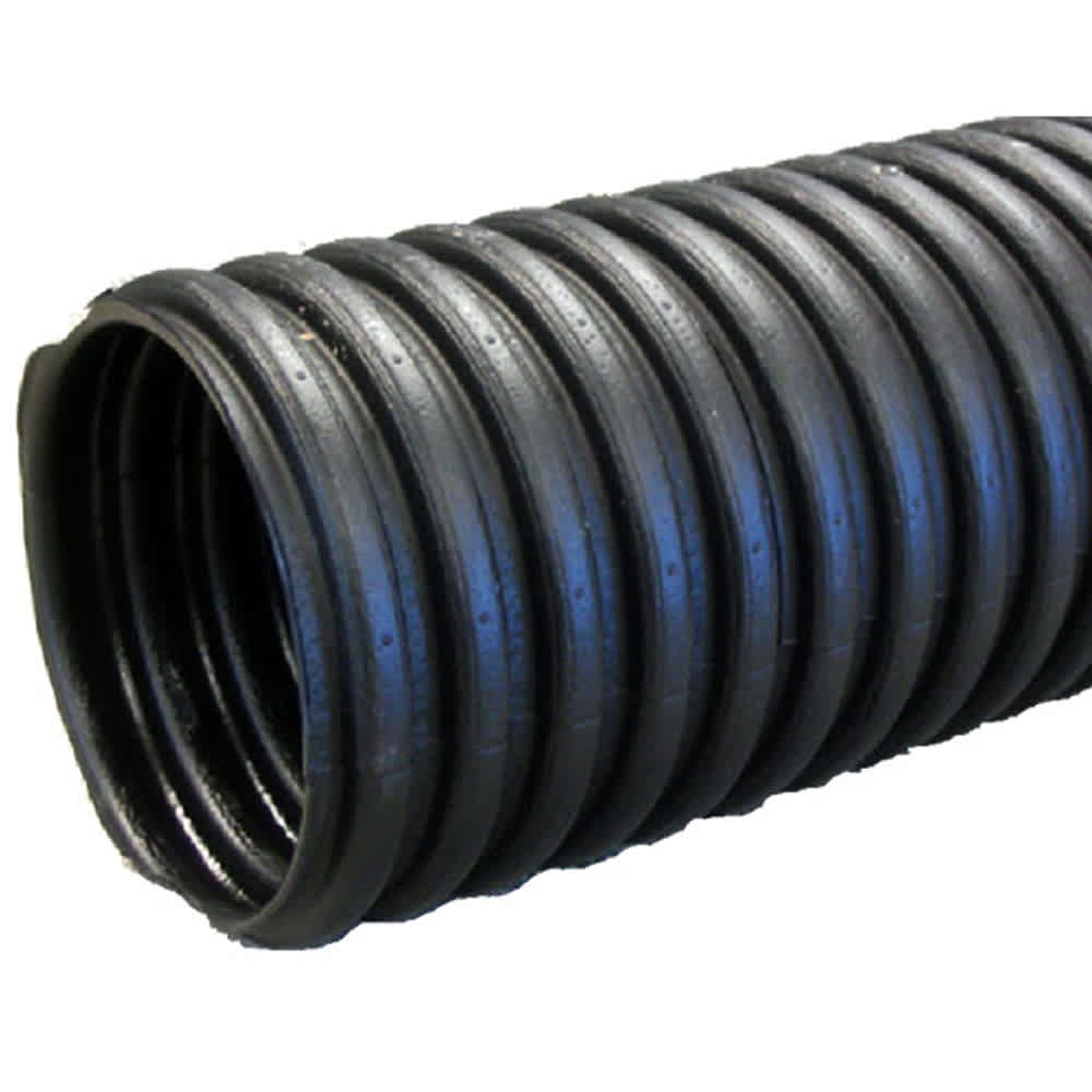 Drain agricole non perforé 6 po x 30 m