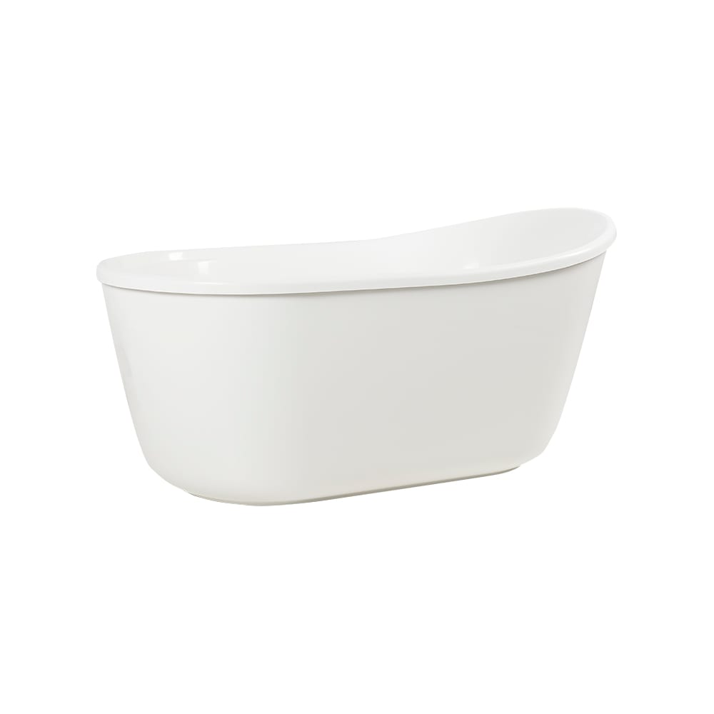 Davis Freestanding Bathtub Linear Waste 58 in. x 32 in.