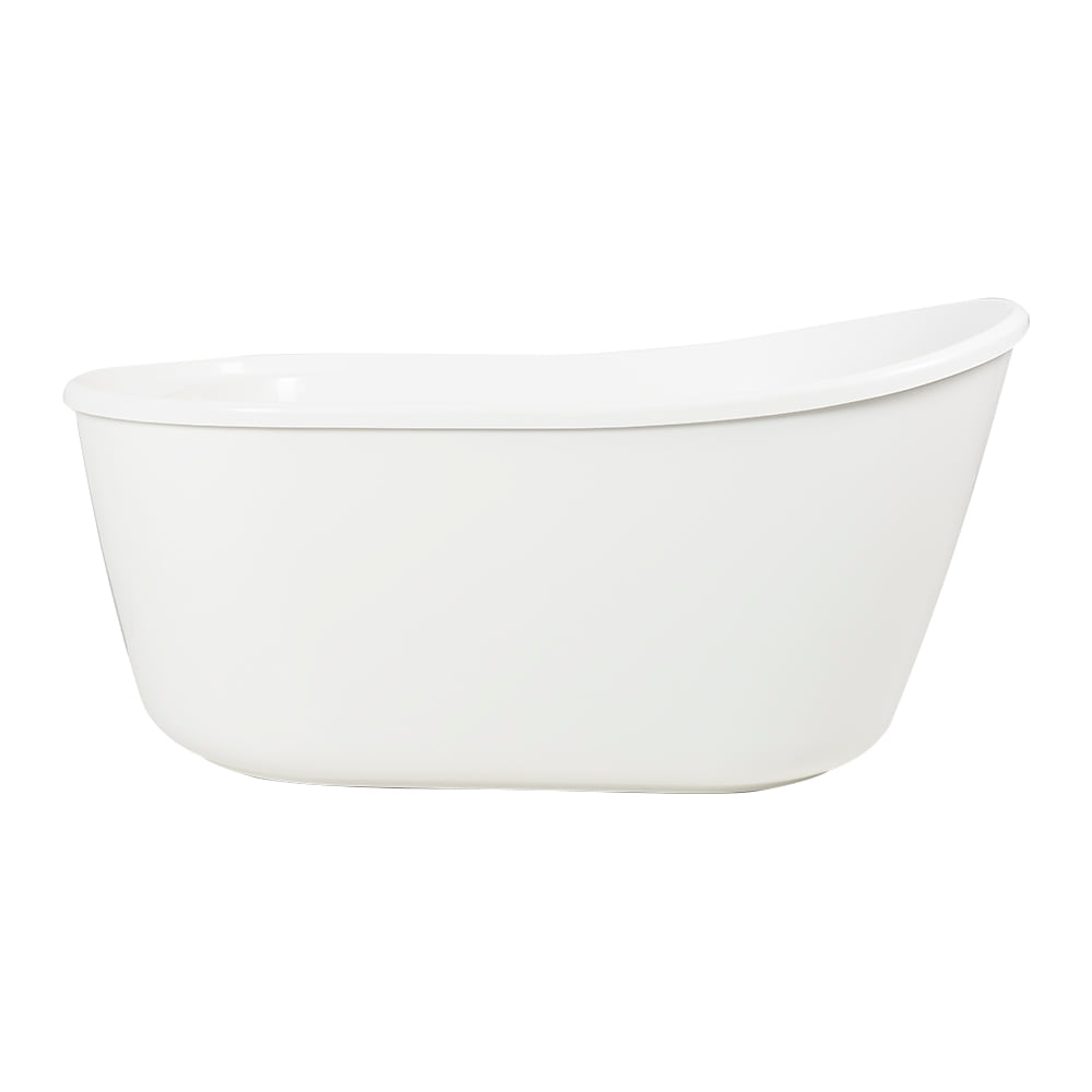 Davis Freestanding Bathtub Linear Waste 58 in. x 32 in.