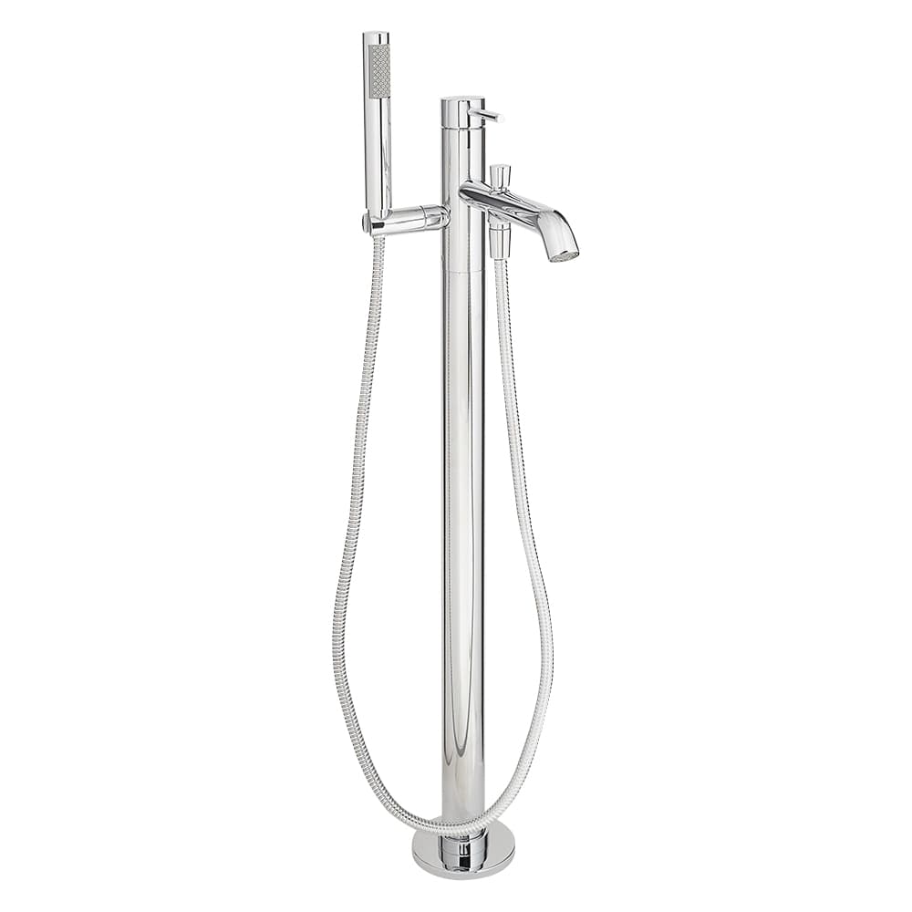 Robinet pour baignoire autoportante avec douchette 1 poignée Lavo chrome TASSILI SUPRA