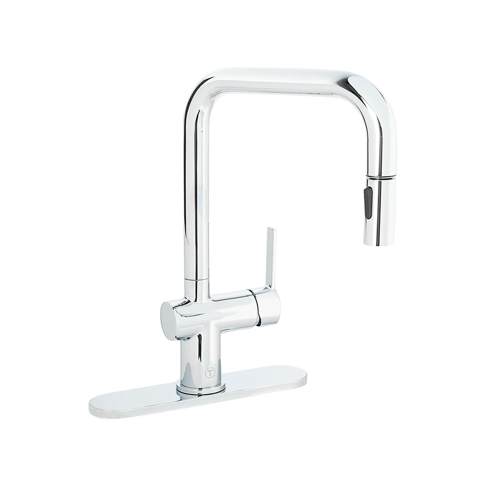 TASSILI SUPRA Edoardo 1-Handle Pull-Out Kitchen Faucet Chrome