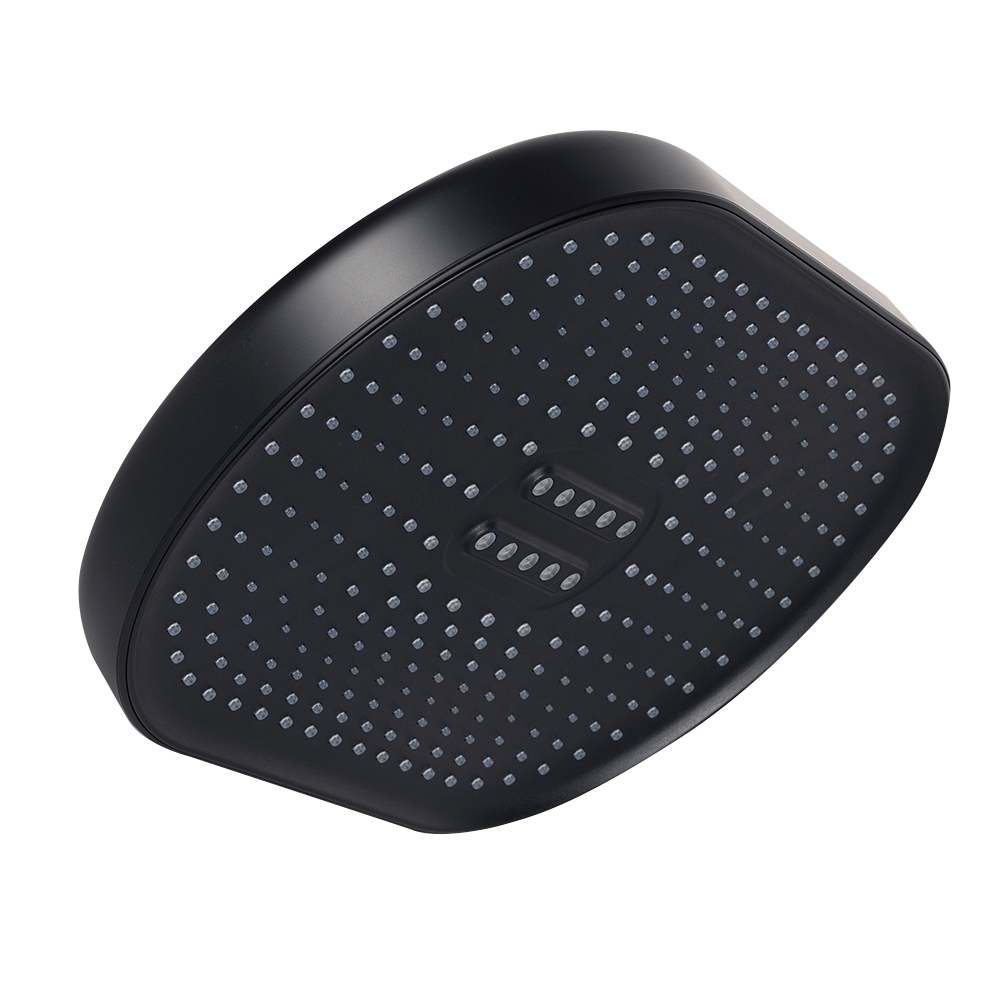 TASSILI SUPRA Rainfall Shower Head 14 in. Black