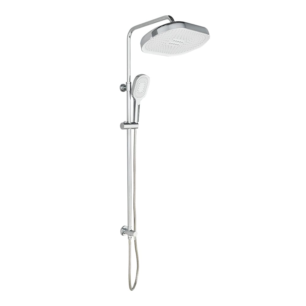 TASSILI Slide Bar Hand Shower with Rain Shower Head Chrome
