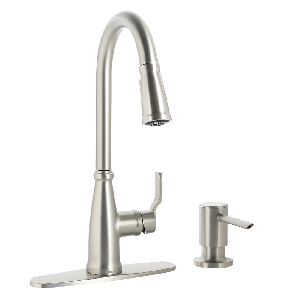 Moen Nolia 1-Handle Pull-Out Kitchen Faucet Stainless