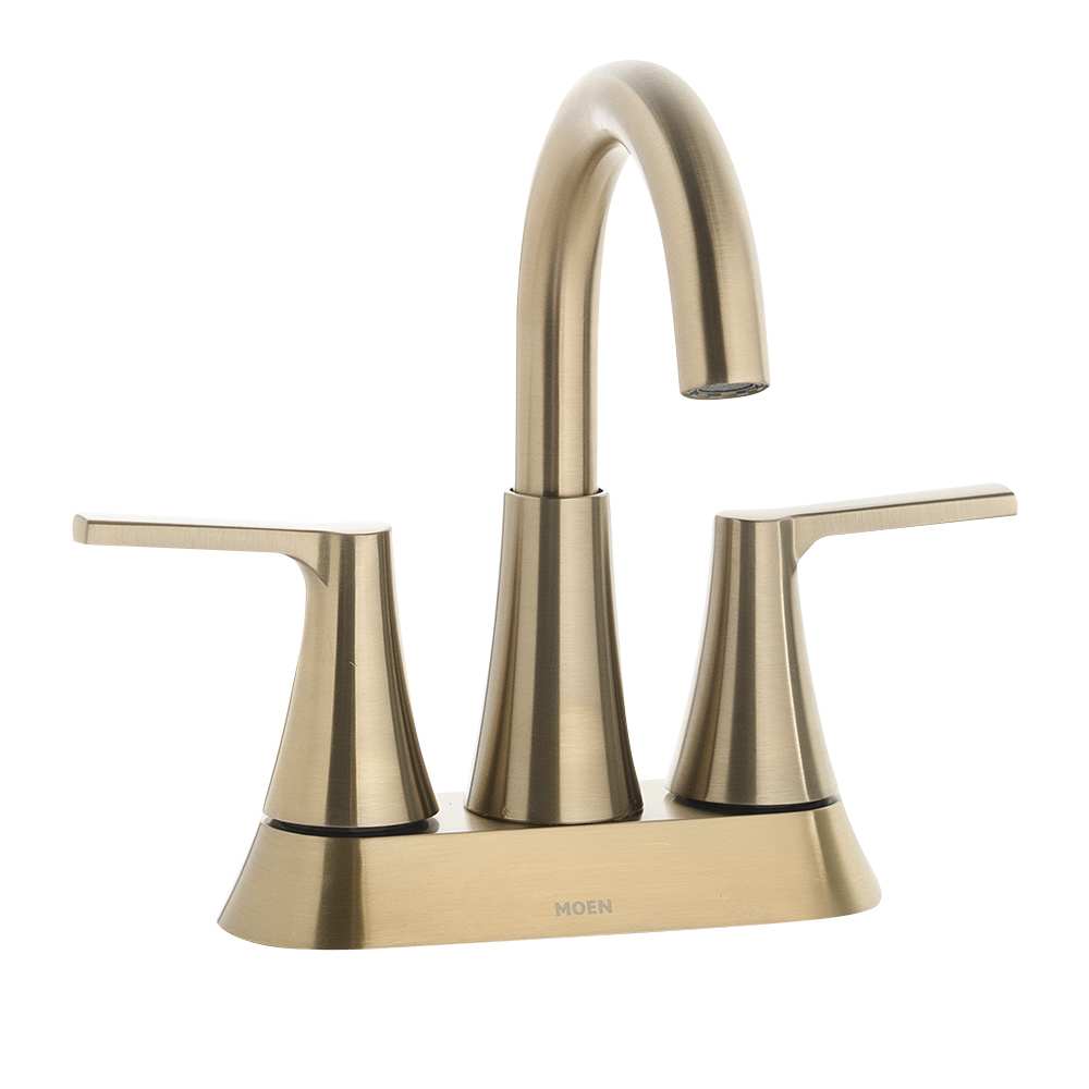 Moen Mikah 2-Handle Wash Basin Faucet Gold