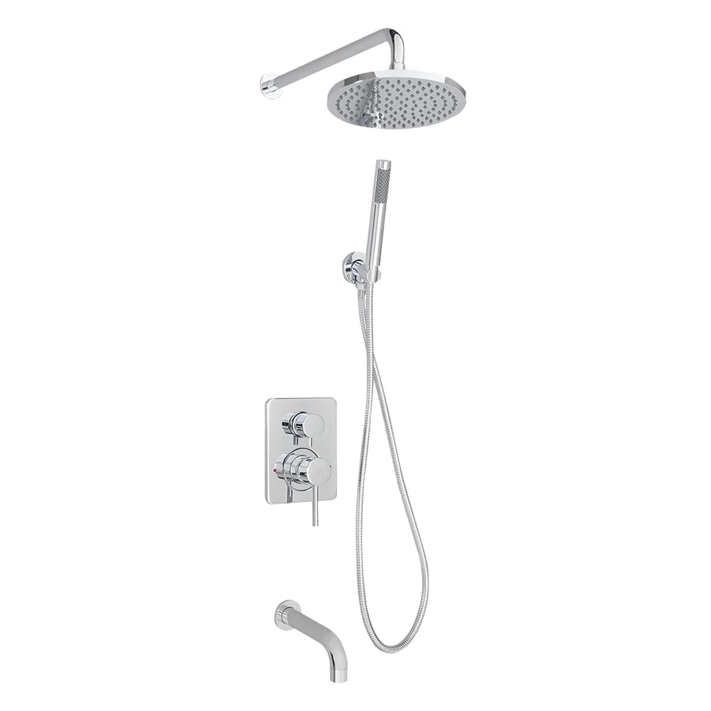TASSILI SUPRA Lavo 1-Handle with Shower Bathtub-Shower Faucet Chrome