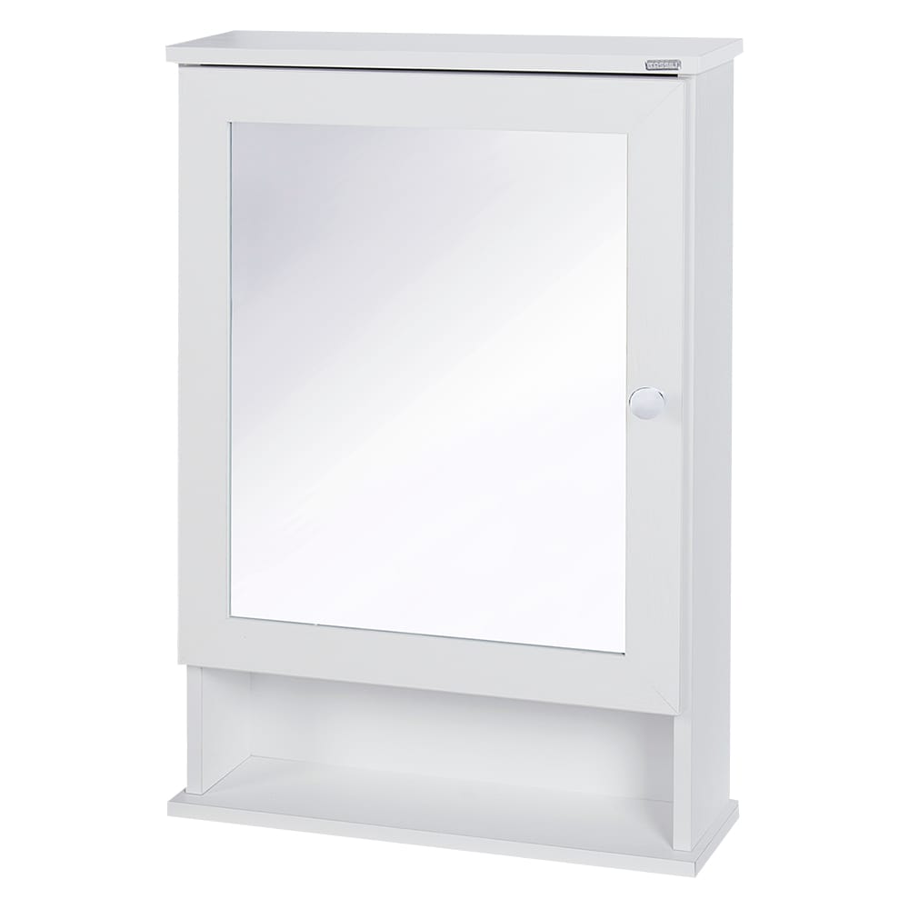 TASSILI Maïa Medicine Cabinet White with Mirror 19 11/16 in. x 29 1/2 in.