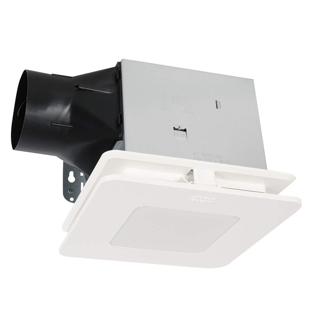 Bathroom Fan with LED Light 60 CFM