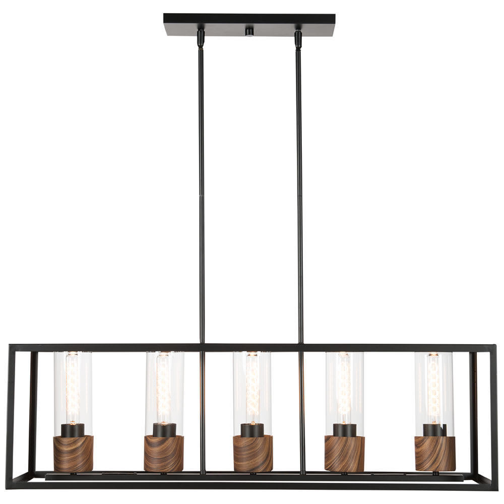 Suspension Georges 5 lumières