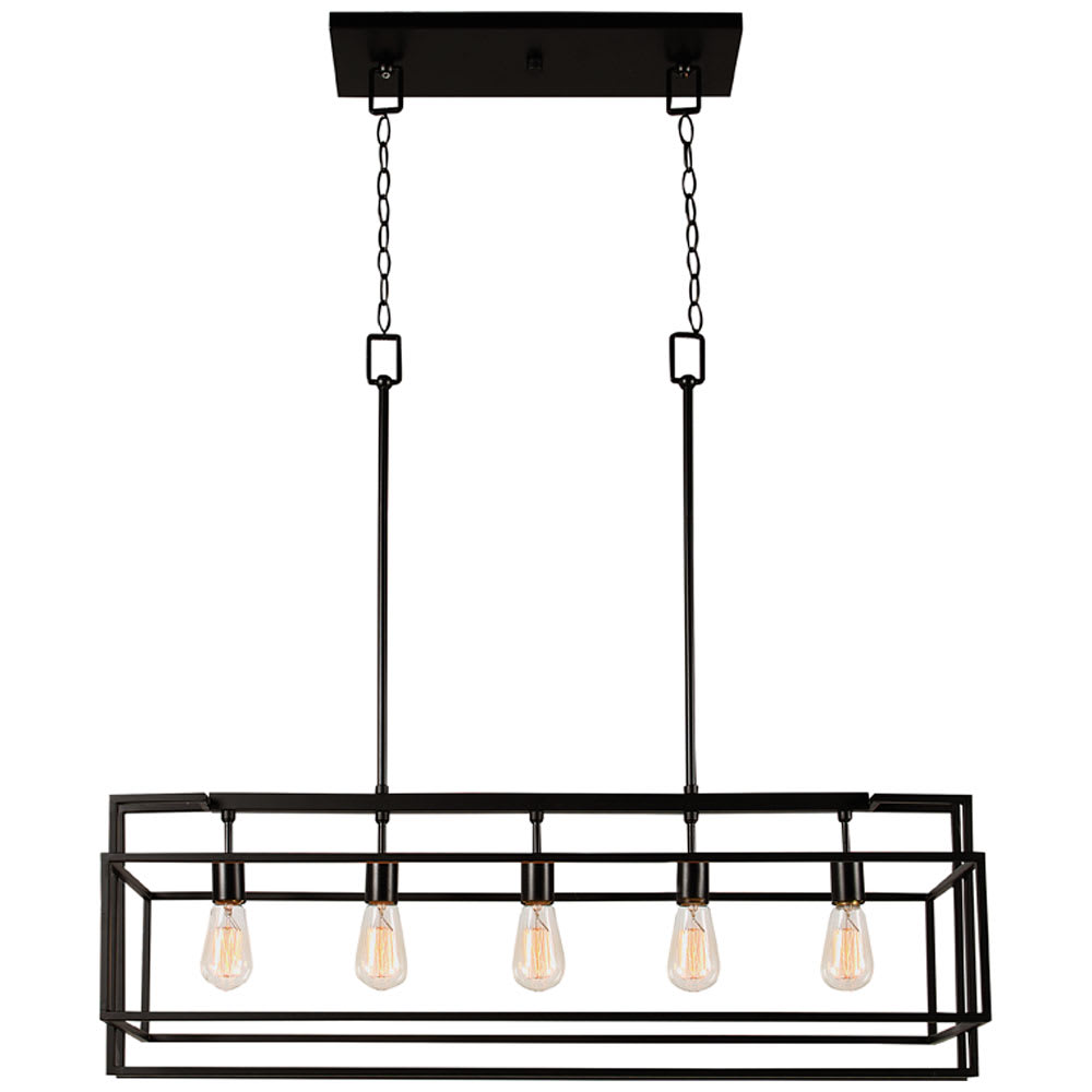 Suspension Verso 5 lumières