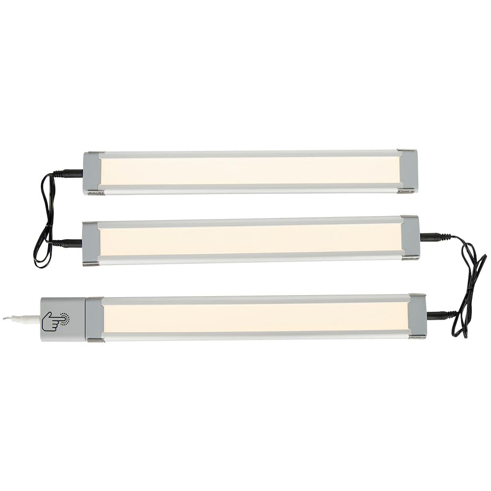 Barres à DEL blanc chaud Pqt/3 VERTUO