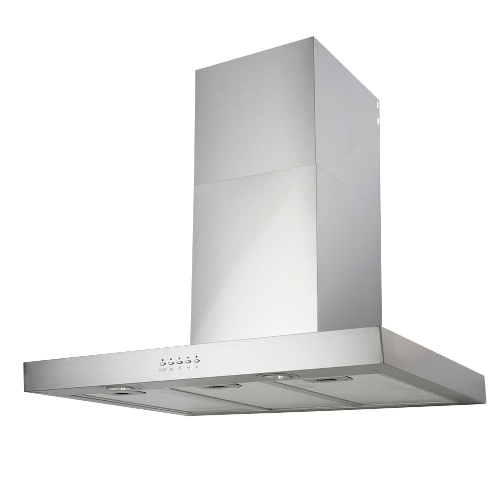 Hotte de cuisine cheminée Ardenne 30 po acier inoxydable 450 pi³/min NEKTRA