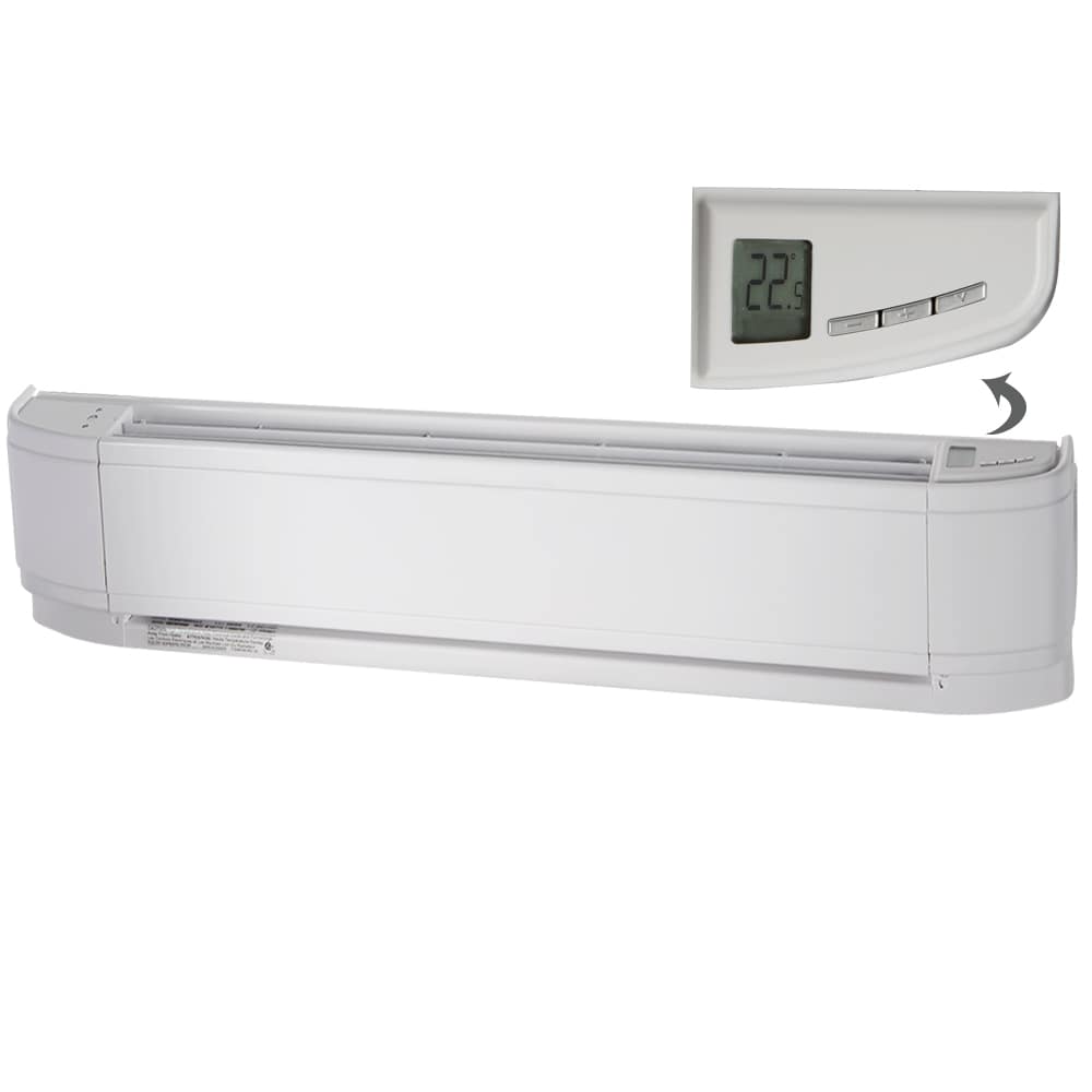 Plinthe électrique Éclipse avec thermostat intégré 1 500 W