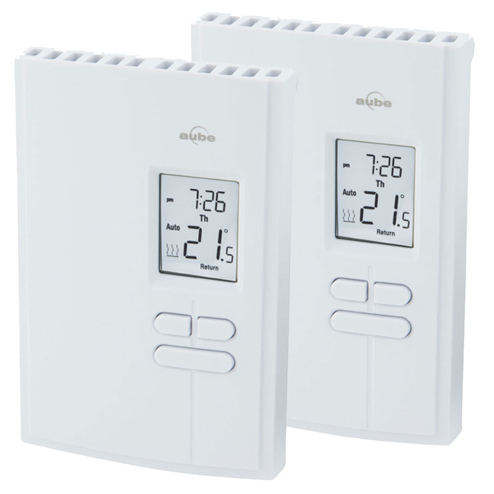 Programmable Electronic Thermostats 2500 W Pkg/2