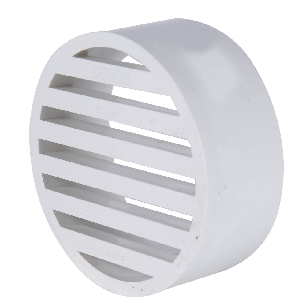 Grille PVC/BNQ 4 po