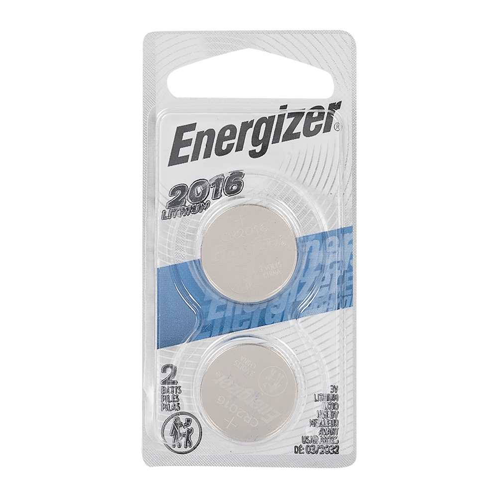 Piles Energizer 2016, 3 V Pqt/2
