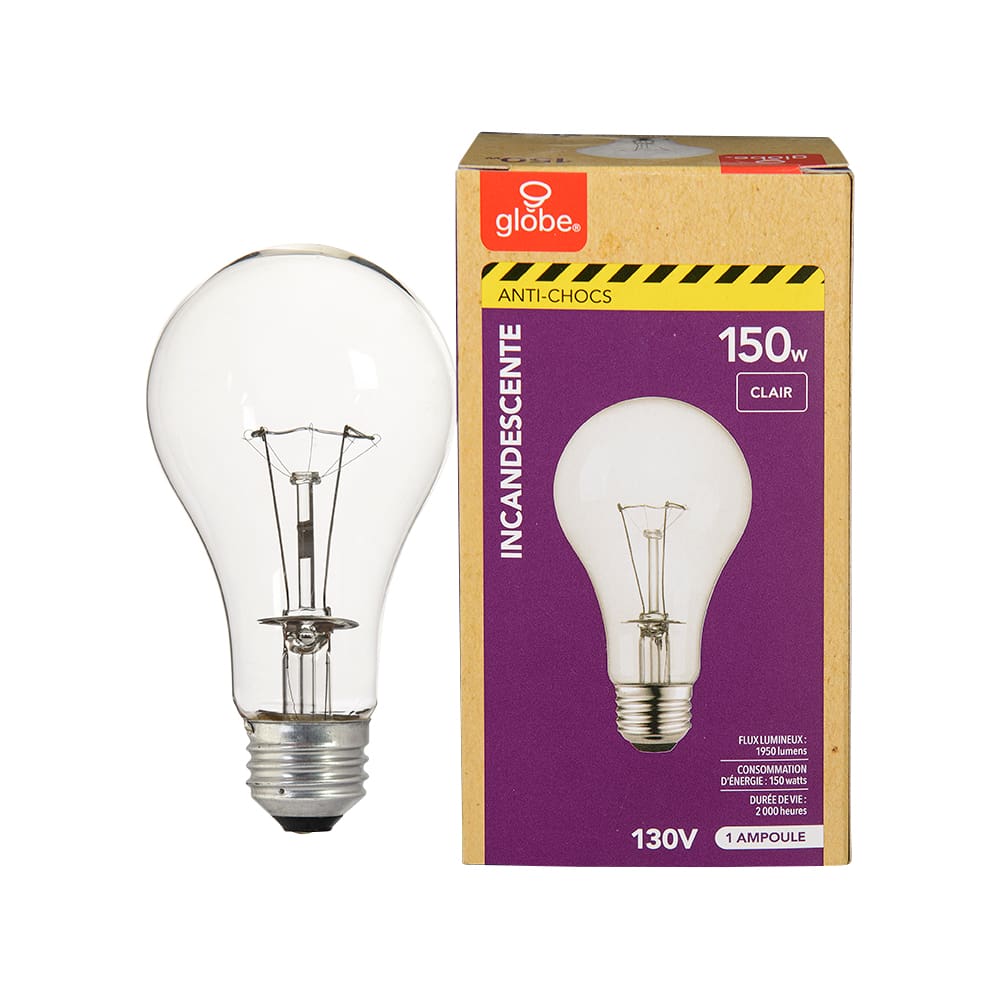 Ampoule incandescente A21, 150 W