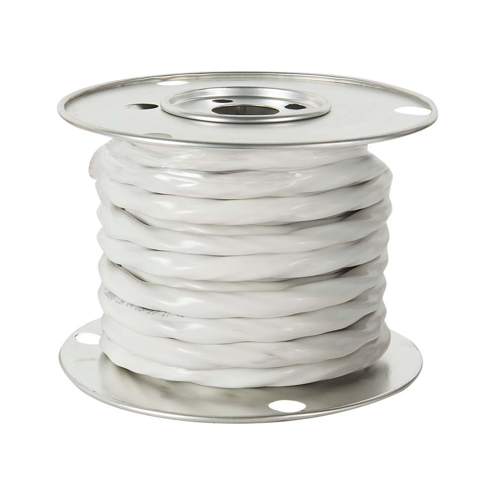 Fil électrique d'intérieur NMD-90, 8/3 blanc 10 m