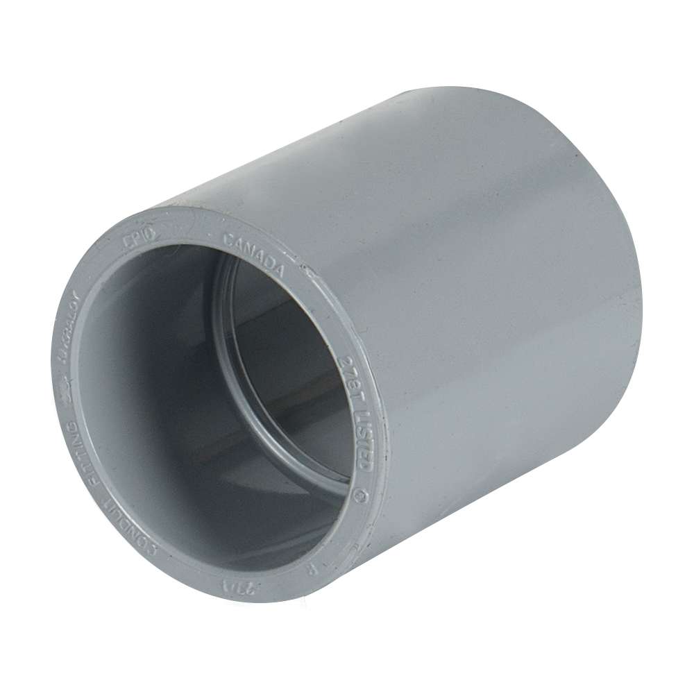 Manchon pour conduit électrique en PVC 1 po