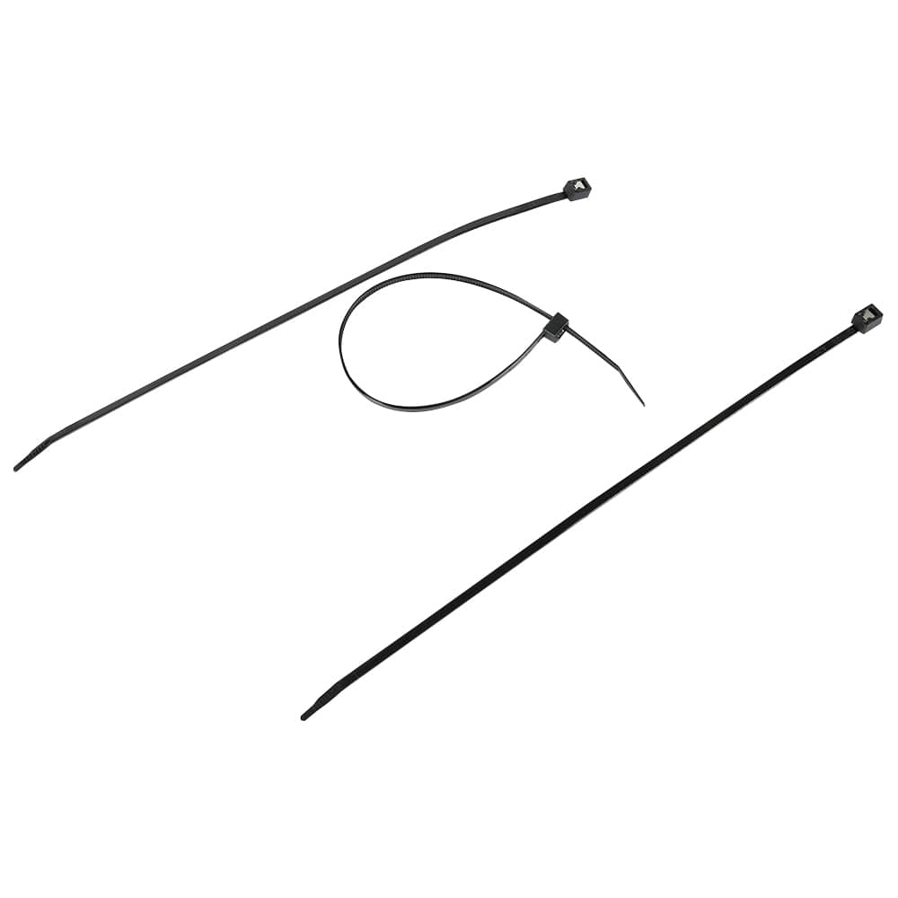 Attaches autobloquantes/autocoupantes pour fils 8 po Pqt/50