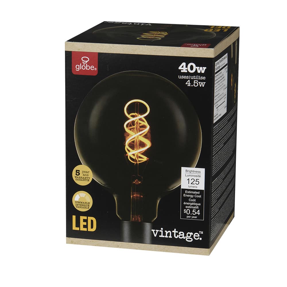 Ampoule DEL G40 Vintage 4,5 W