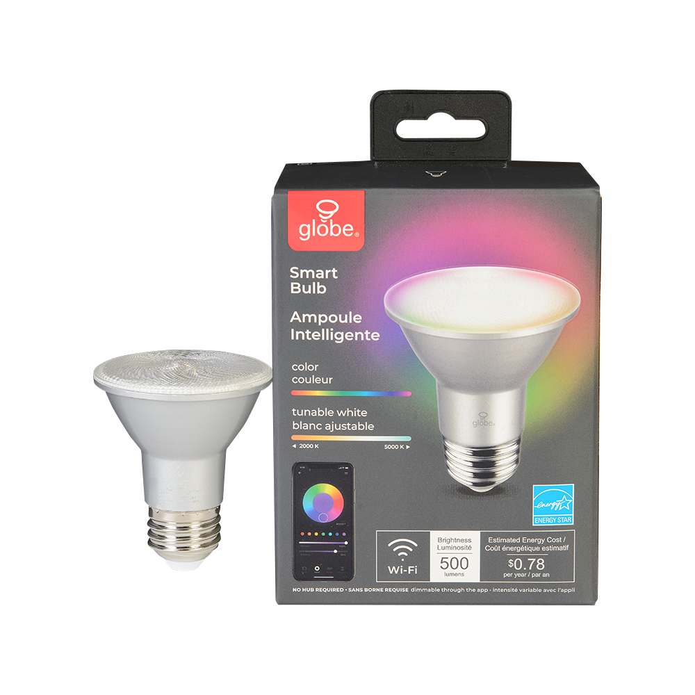 Ampoule intelligente DEL PAR20, 6,5 W