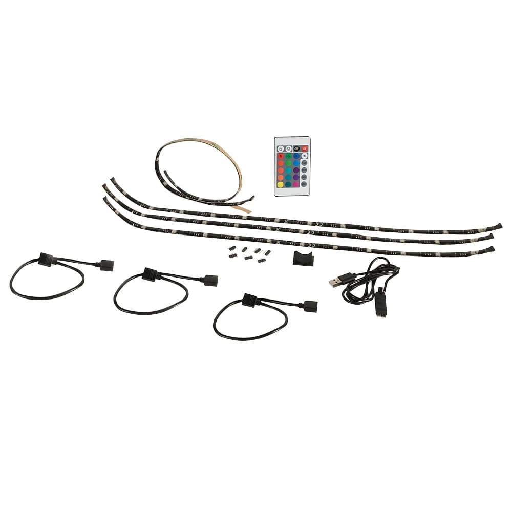 Ensemble de bandes à DEL multicolore pour téléviseur VERTUO