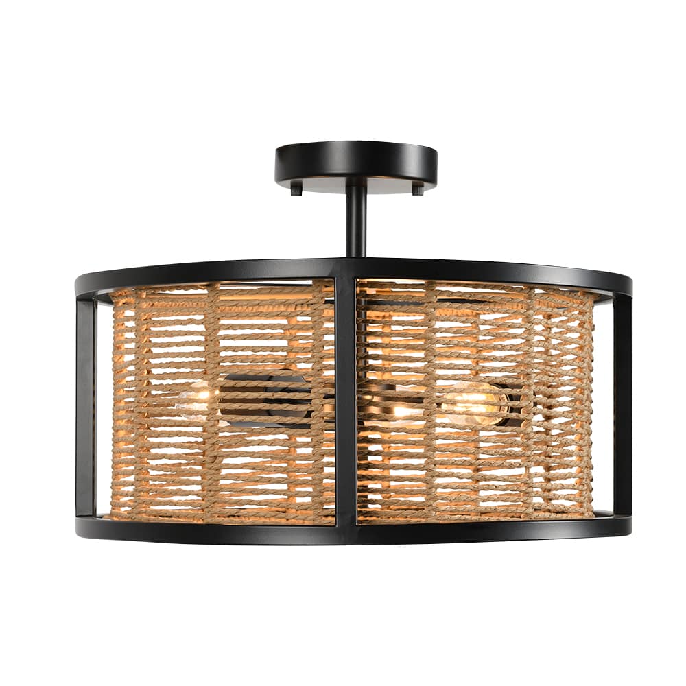 Semi-plafonnier Roxo 3 lumières VERTUO