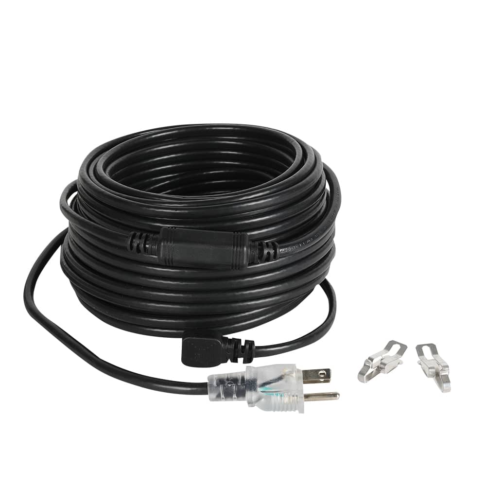 Câble chauffant pour toitures et gouttières 100 pi