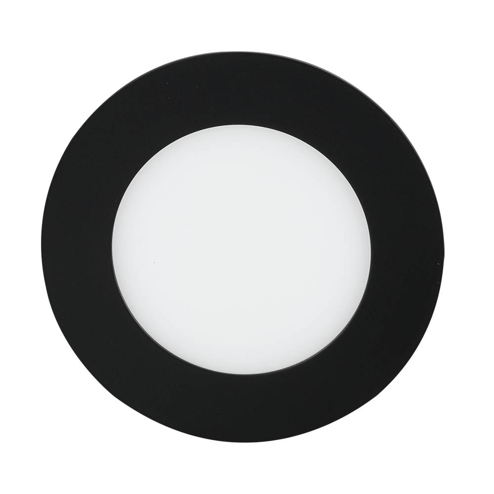 VERTUO Ultrathin LED Recessed Light 6 in. Black