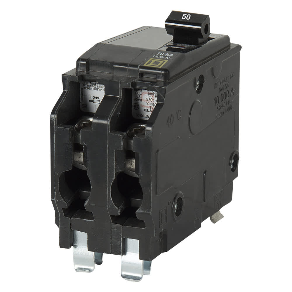 Disjoncteur double 50 A Square-D